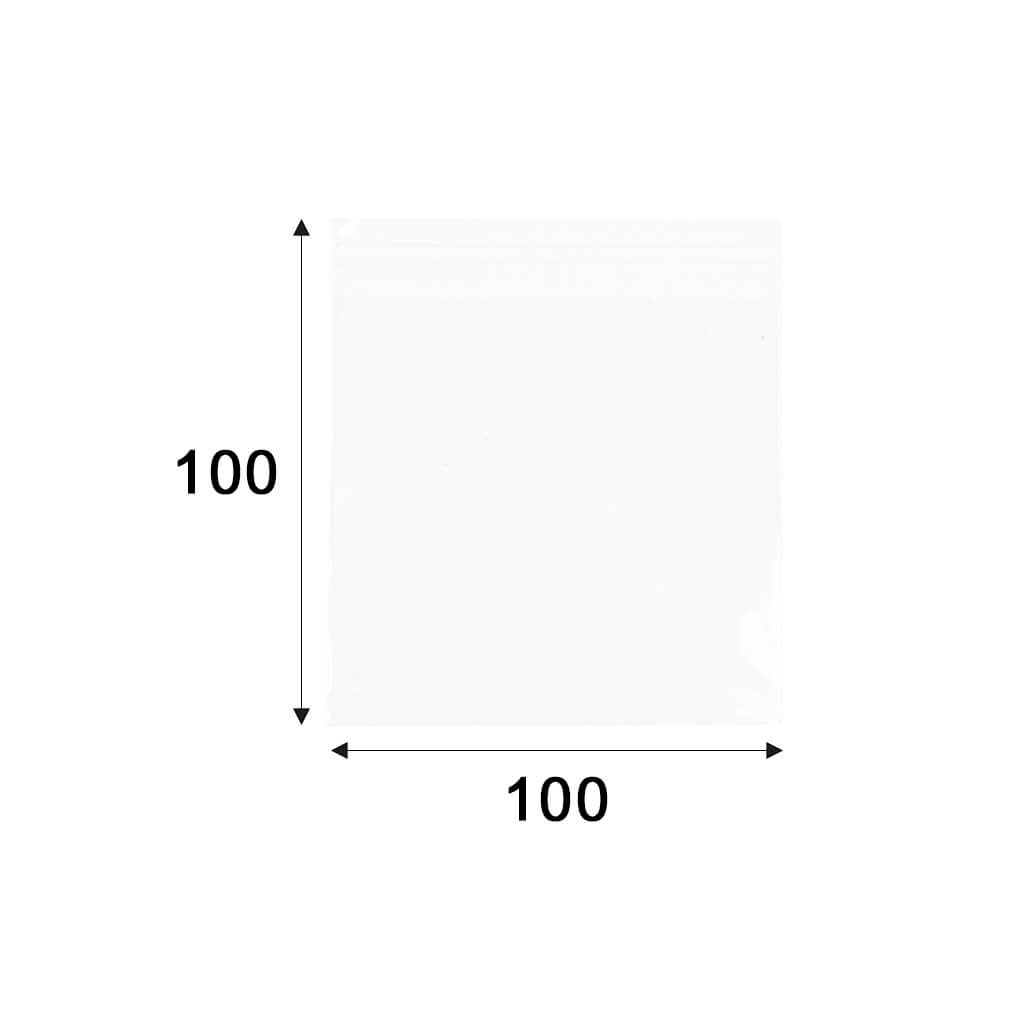 БОПП пакет - 100*100мм - 100 шт.