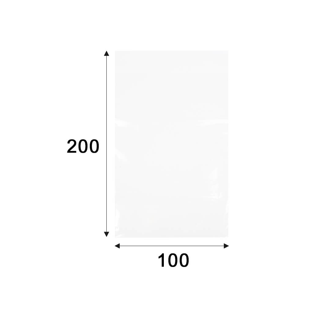 БОПП пакет - 100*200мм - 100 шт.