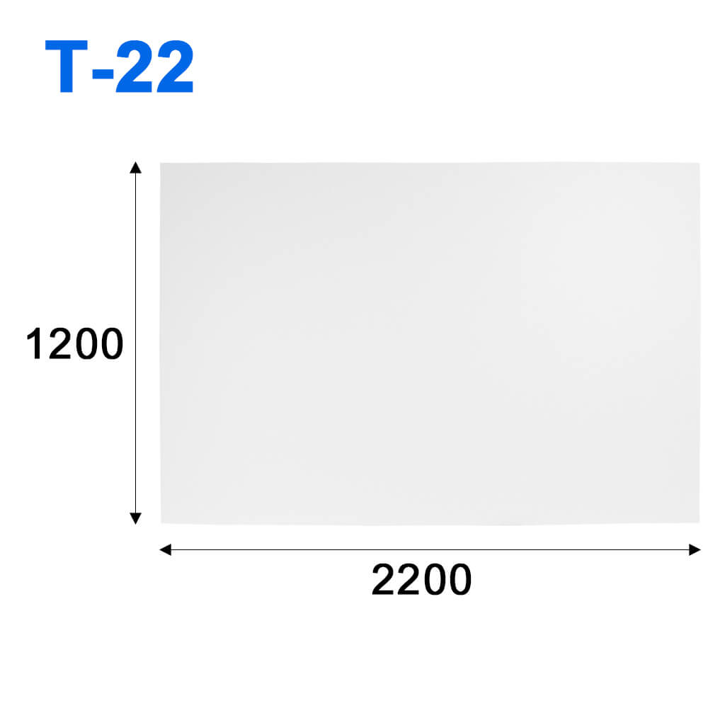 Гофрокартон трехслойный 2200*1200 (Т-22) белый