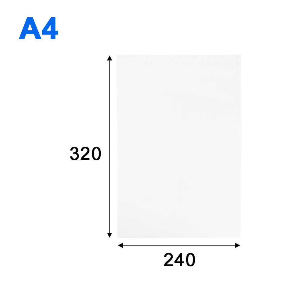 Курьерский пакет A4 240*320 + 40мм прозрачный