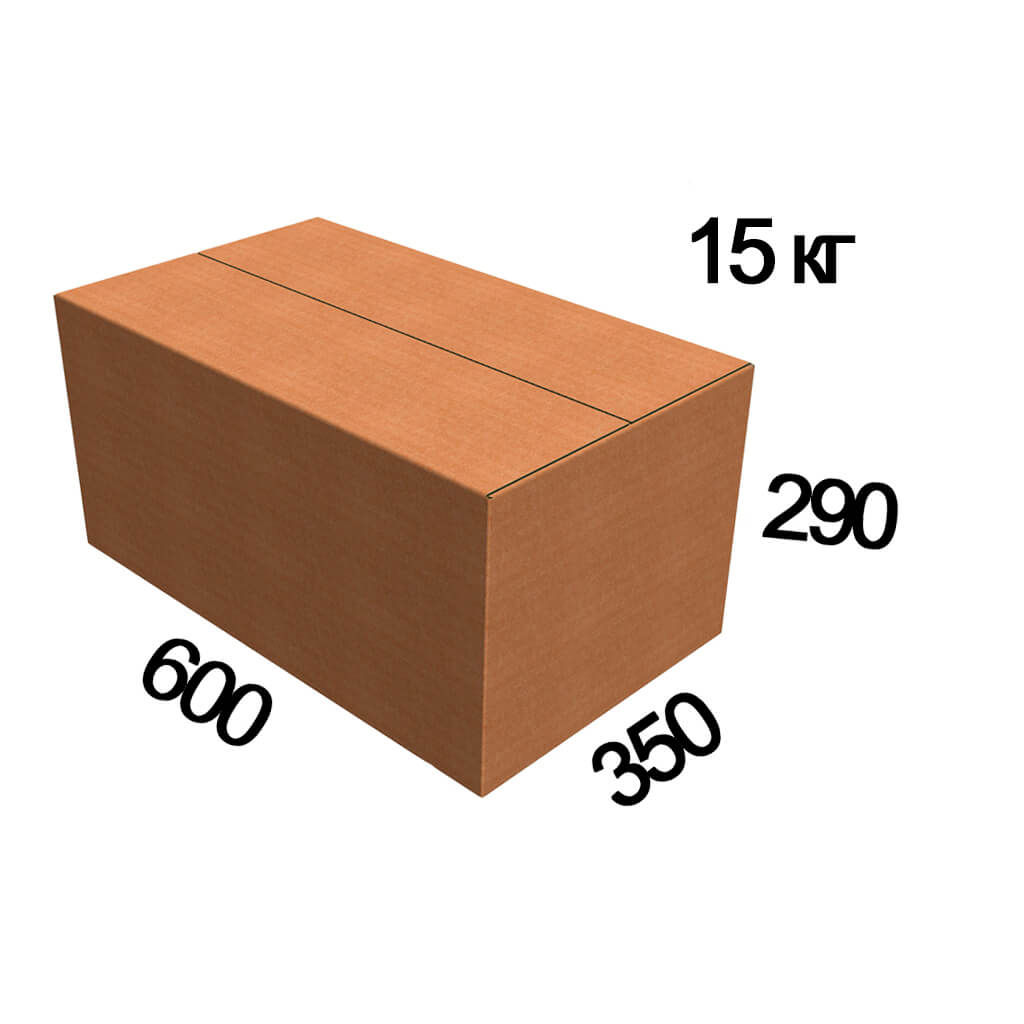 Картонна коробка Пошти (15кг) 600*350*290