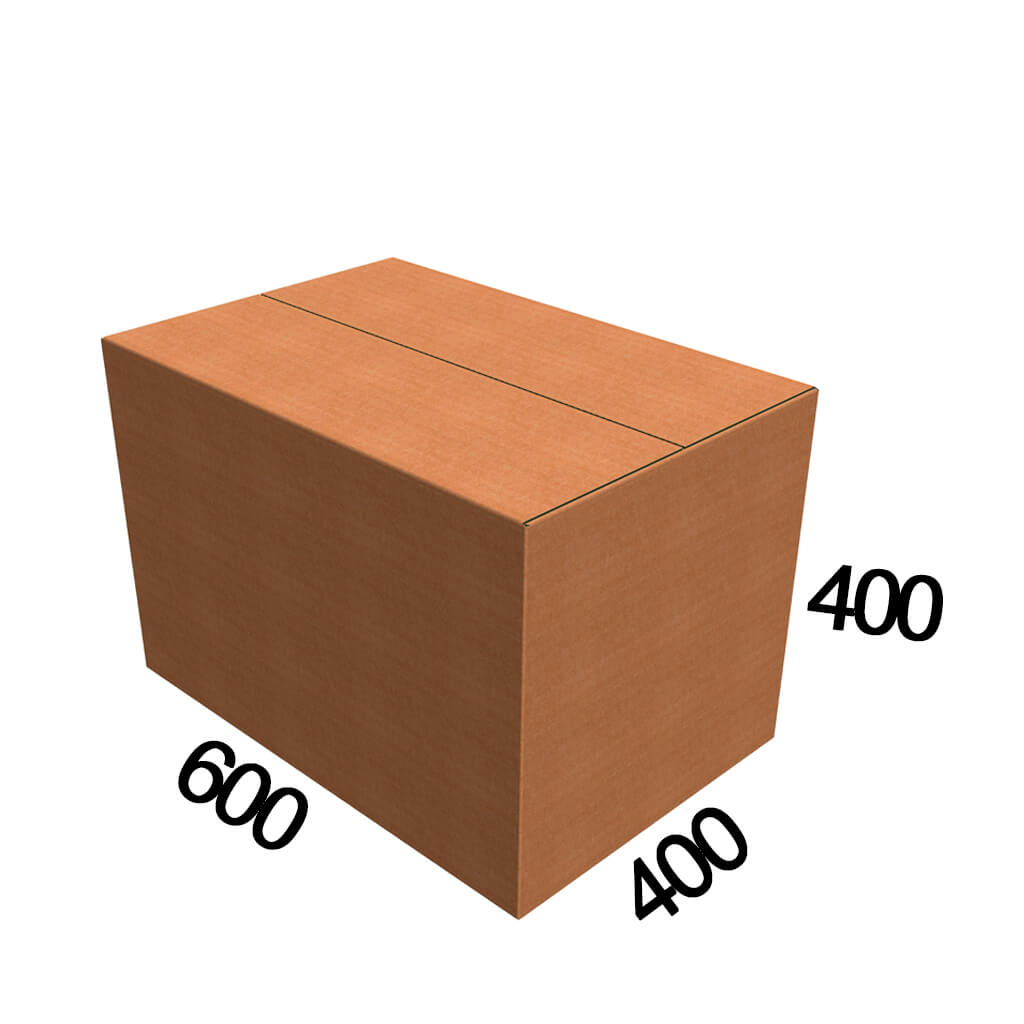 Картонная коробка / Гофроящик 600*400*400